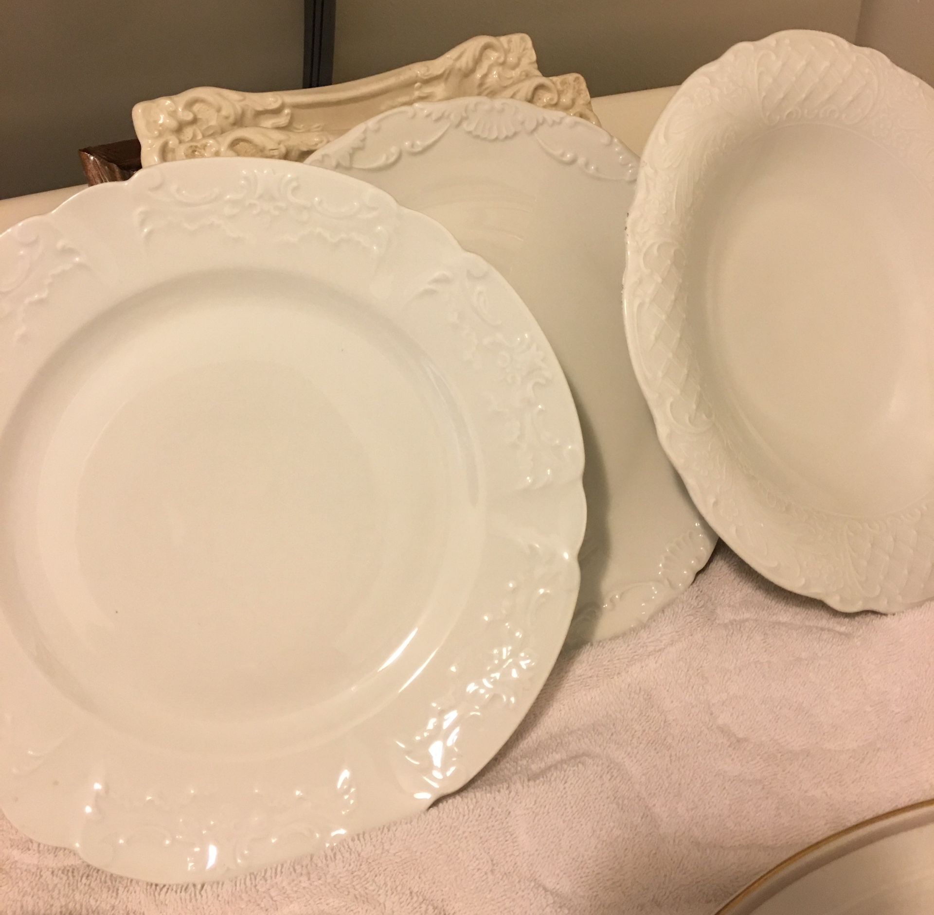 Blank White China Items : Can Be Used For China Painting