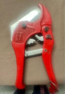 Red PVC Pipe Cutter Tool