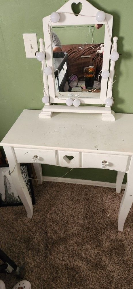 White Vanity