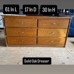OAK SOLID WOOD DRESSER 🟡