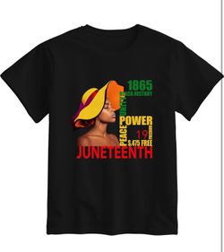 Juneteenth Shirts for Women 100% Cotton