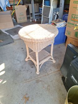 Wicker Table