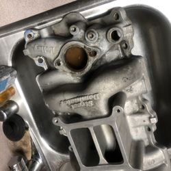 SBC Chevy Holley Intake Manifold 