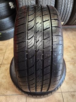 235 45R 18 PHANTOM HRX TIRES 2354518 SEMI NEW TIRES (PAIR) MOUNT BALANCE INCLUDED