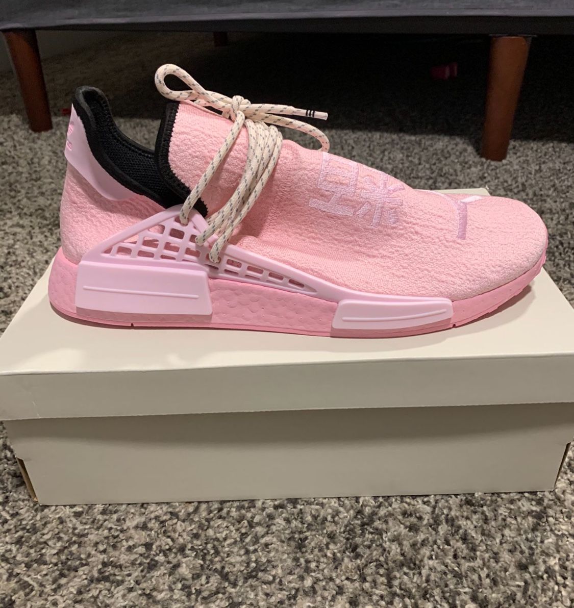Adidas NMD Hu Pharrell Pink Sz 13