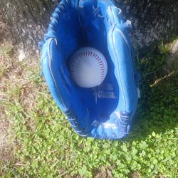 "YOUTH" Dodger Blue Baseball Glove 