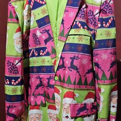 XXL Christmas Blazer & Xmas Ugly Sweater