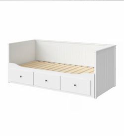 Hemnes White Daybed and Dresser