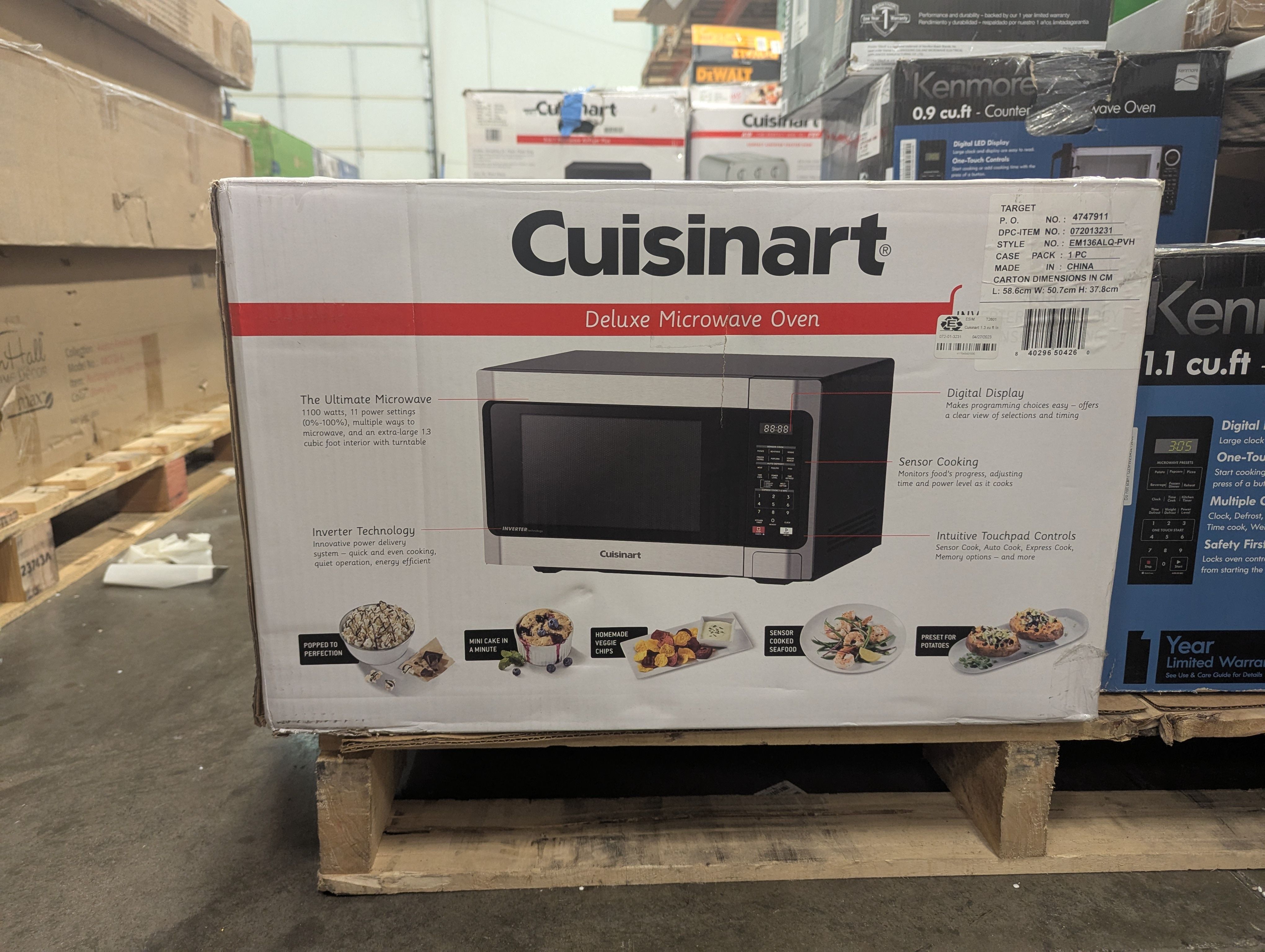 Cuisinart Deluxe Microwave Oven