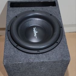 Skar "12 SUBWOOFER AND BOX Sdr12-d2