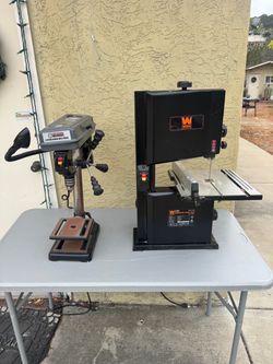 Bandsaw & Drill Press