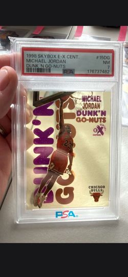 1998 ex DUNK N GO MICHAEL JORDAN PSA 7