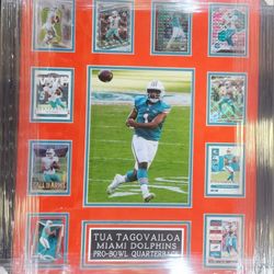 Dolphins Tua Tagovailoa 10-Card Display Piece 