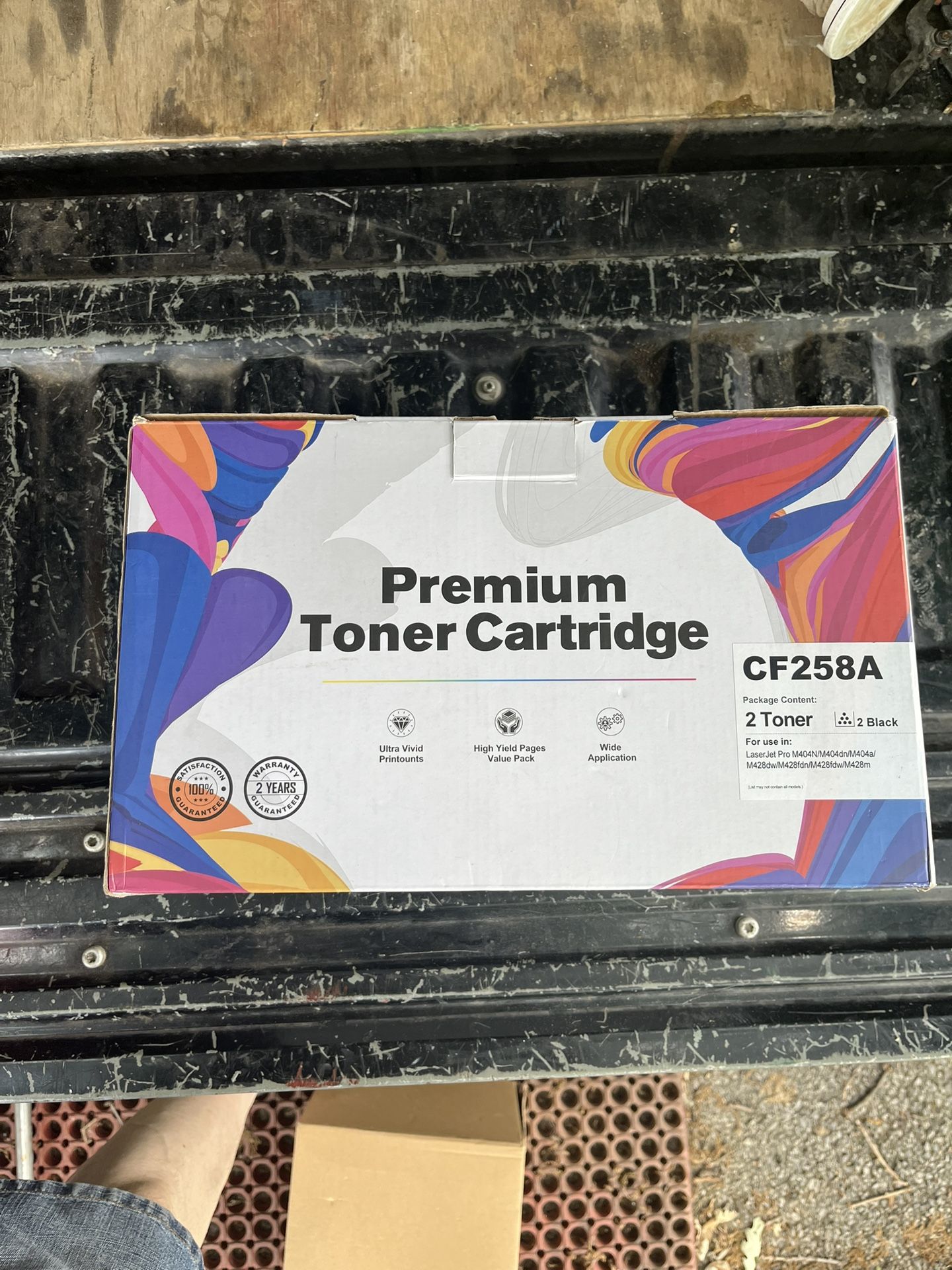 CF258A Laserjet Black Toners