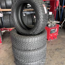 275/55R20 FALKEN A/T full tires set