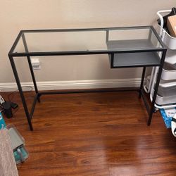 IKEA Glass Table Desk 