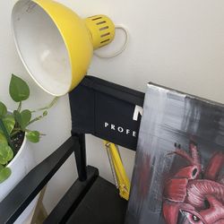 IKEA Yellow Desk Lamp 