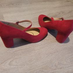 Torrid Wide Width Red Heels 11.5
