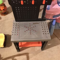 Kids Play Tool Bench