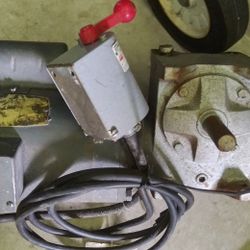 Boat Lift Motor With Gear Box