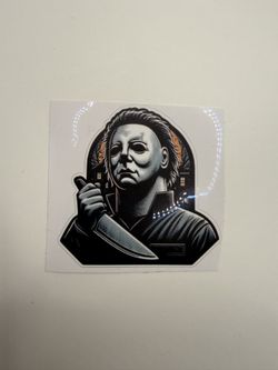 Michael Myers Halloween Sticker Horror Slasher Movie Vinyl Decal for Laptop
