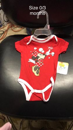 Brand new minnie mouse onesie 0/3 months
