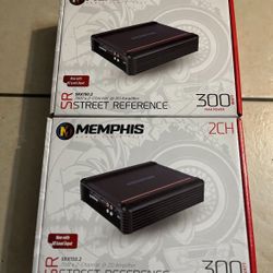 Memphis Audio Srx150.2 150 Watt RMS 2-Channel Car Stereo Amplifier 2-Ohm Amp
