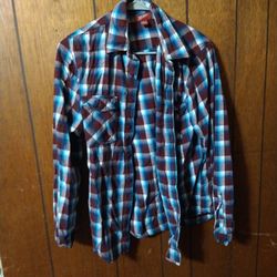 Flannel Button Up Small