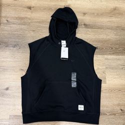 Nike Dri Fit Sleeveless Hoodie -new-tags Still Attached 