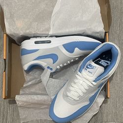 NIKE AIR MAX 1 “WHITE GAME ROYAL-SAIL-BLK / WOMEN 8 “NEW