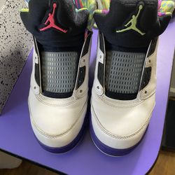 Air Jordan 5 Retro Alternate Bel-Air Style # DB3024-100 Size 5.5Y