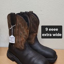 Ariat Work Boot Size 9 Extra Wide,  COMPOSITE TOE 