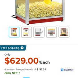 INDUSTRIAL POPCORN MAKER BUILT # 1108110