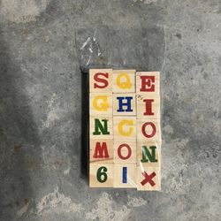 Wooden Blocks - $5 OBO