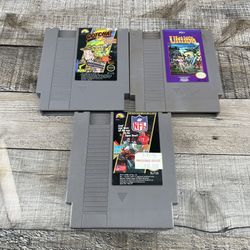 NES Games Lot Nintendo Entertainment System Video Games