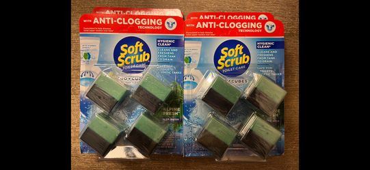 Soft scrub Toilet Cleaners 4pk
