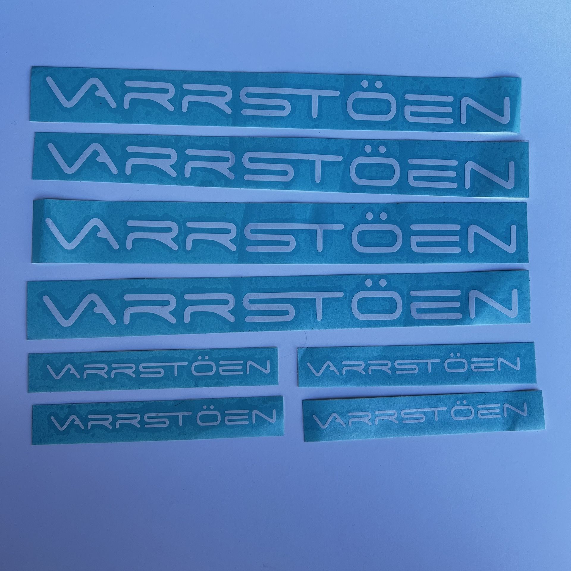 VARSTOEN Decal Stickers Combo Set Of 8pcs