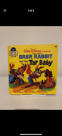 WALT DISNEY’S BRER RABBIT AND THE TAR BABY RECORD AND BOOKLET 