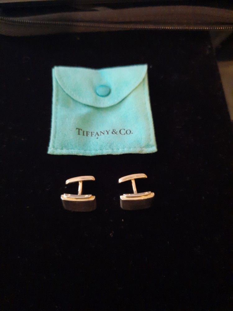 Sterling Silver Tiffany  & Co Cufflinks 