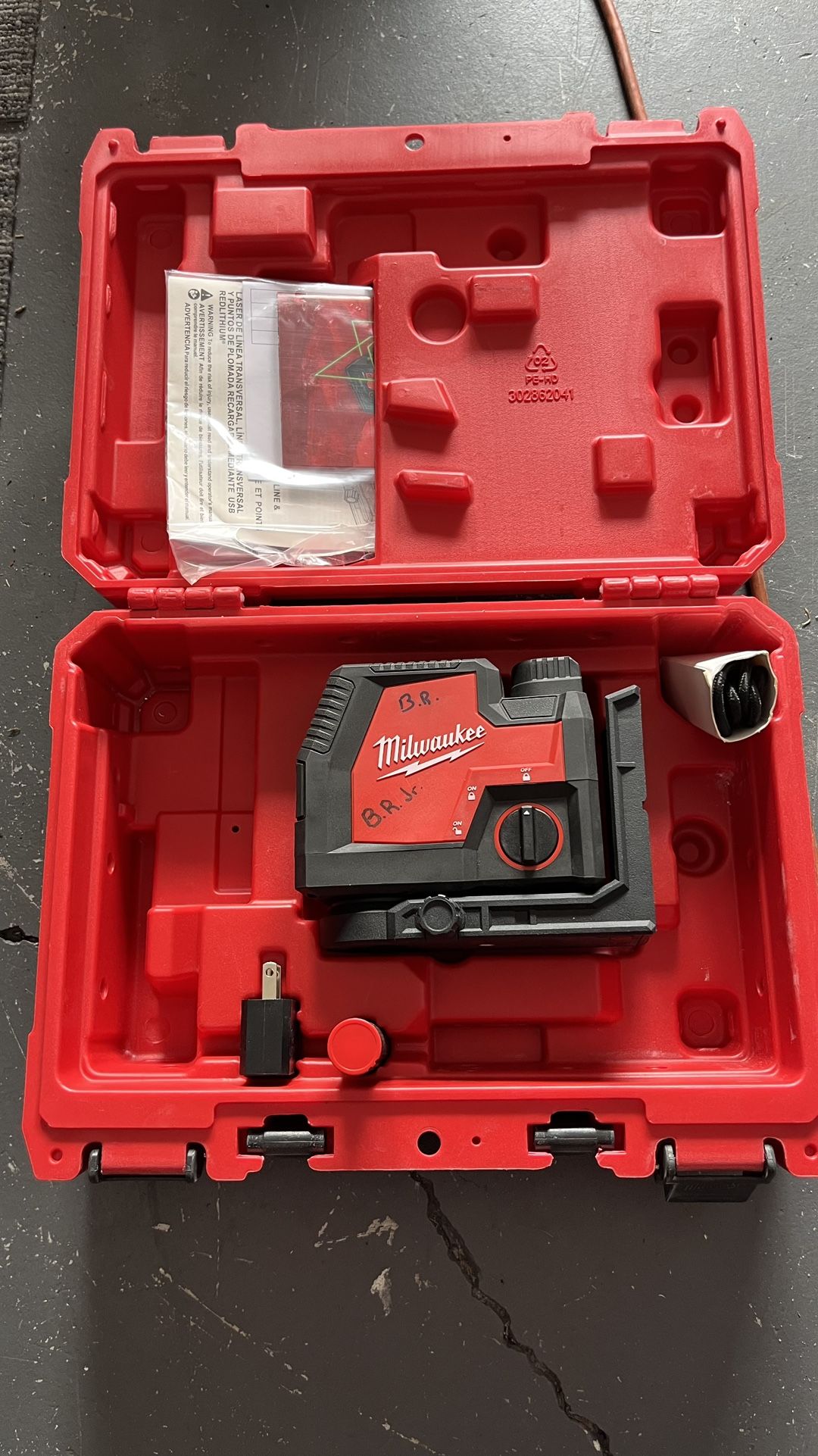 Milwaukee Cross Green Laser