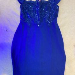 Royal Blue Dress Medium