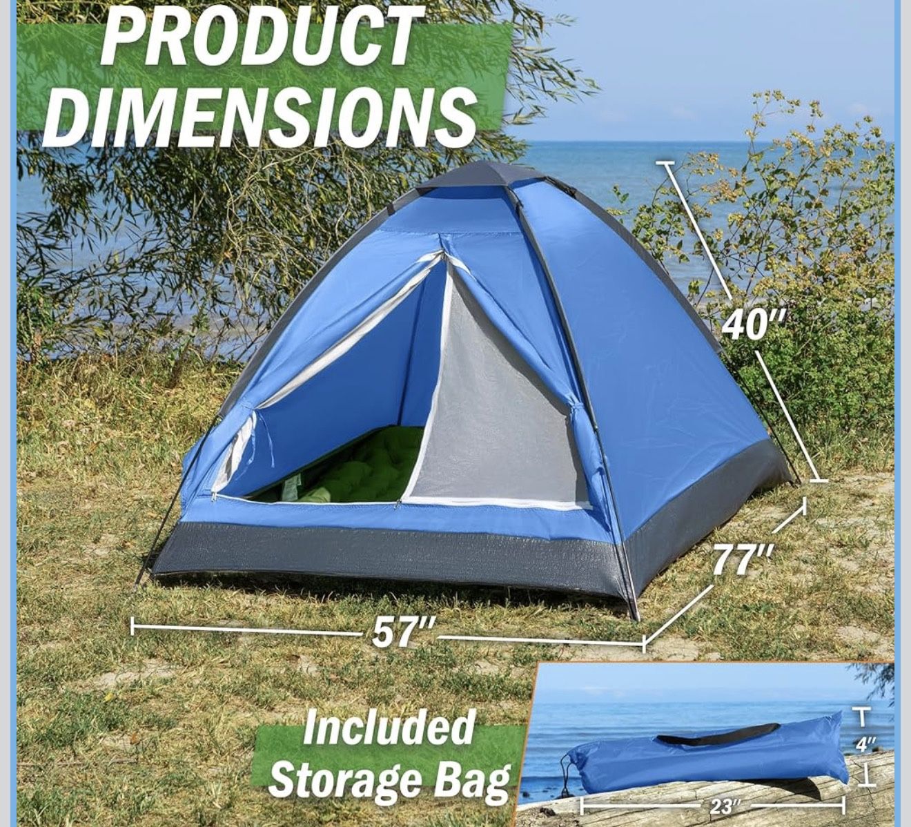 Wakeman Two Person Tent (Have About 10 Of Them New In Box)