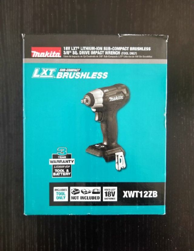 Makita 18v LXT Sub Compact Brushless 3/8 Impact Wrench