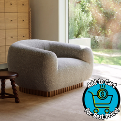 Lulu and Georgia  Sarah Sherman Samuel Billow Accent Chair