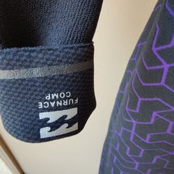 New Billabong Furnace Comp 3/2 Wetsuit. Size M