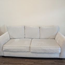 Sleeper sofa with Queen gel foam mattress