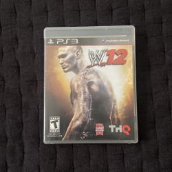 WWE’12 / Madden NFL 12 PS3 games 