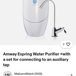 Amway Espying UV Water System