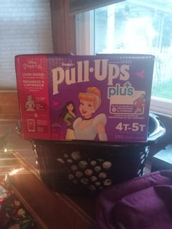 Girls Pull•Ups plus + 4T-5T