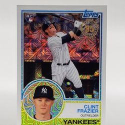 Clint  Frazier RC Topps Silver Pack 83 Baseball Card